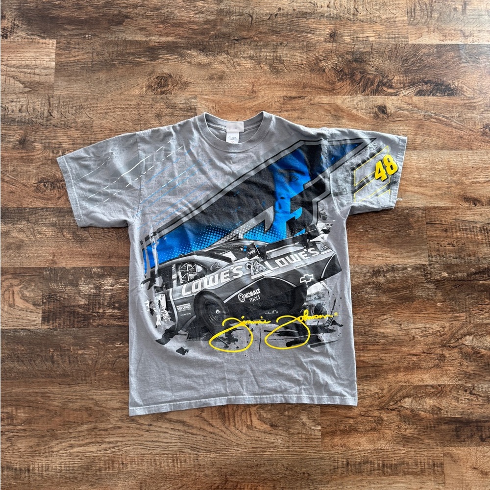 Grey NASCAR shirt